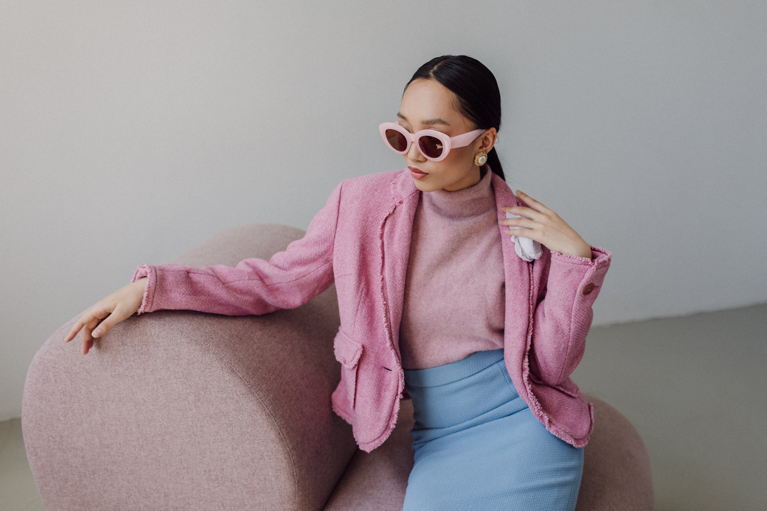 Woman in Retro Outfit